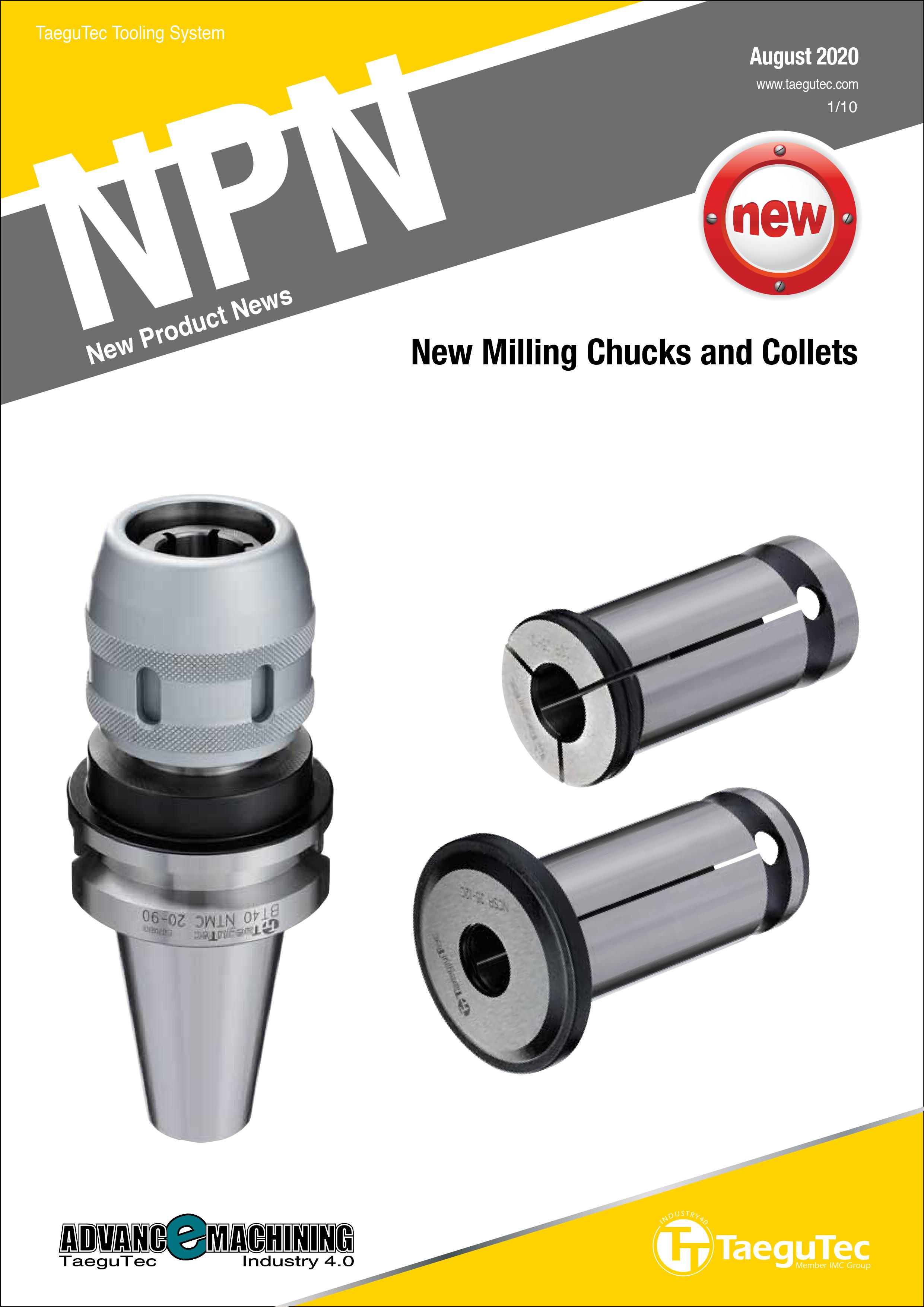 New Milling Chucks and Collets