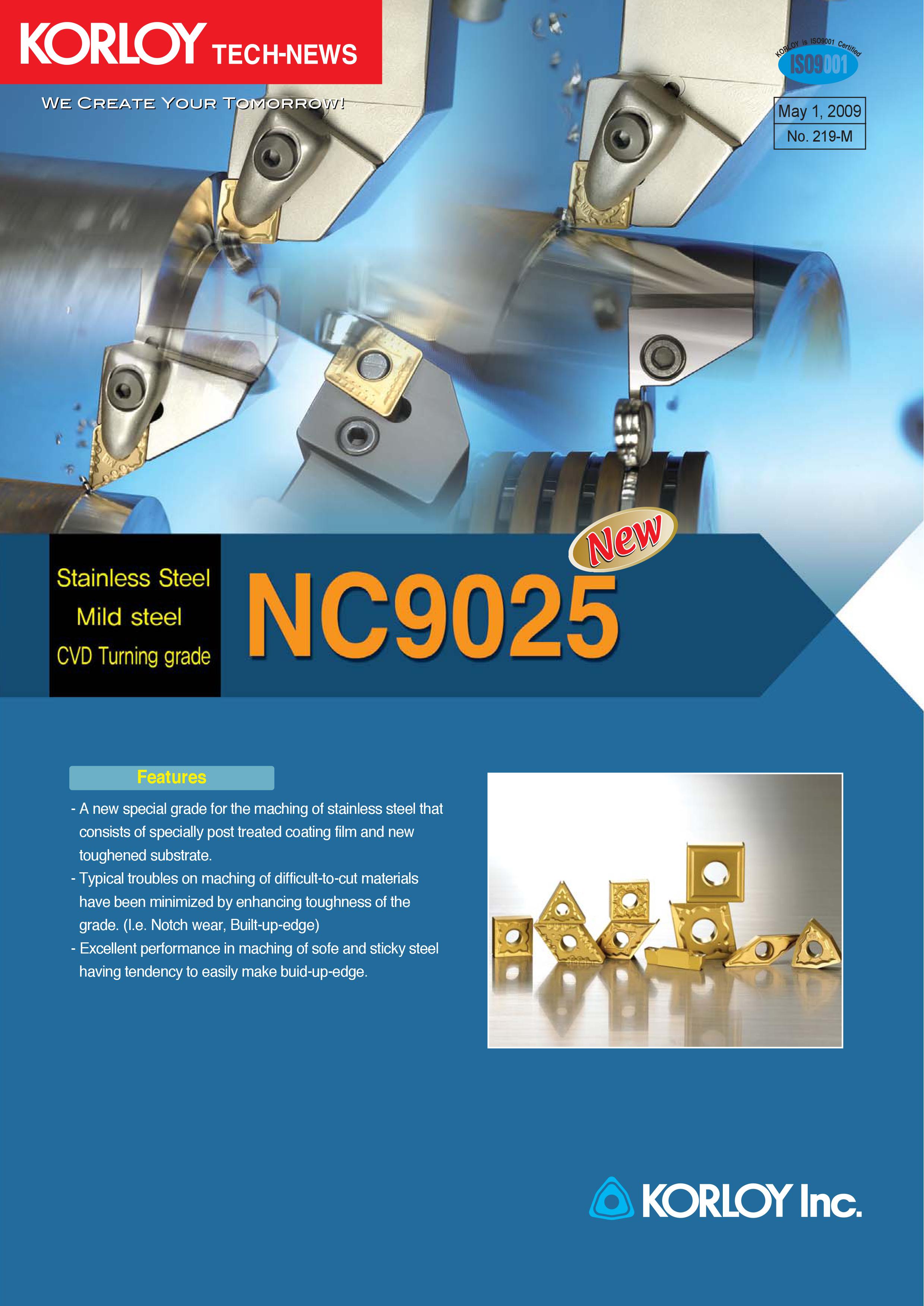 Korloy NC9025