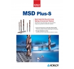 Korloy Drill MSD Plus-S